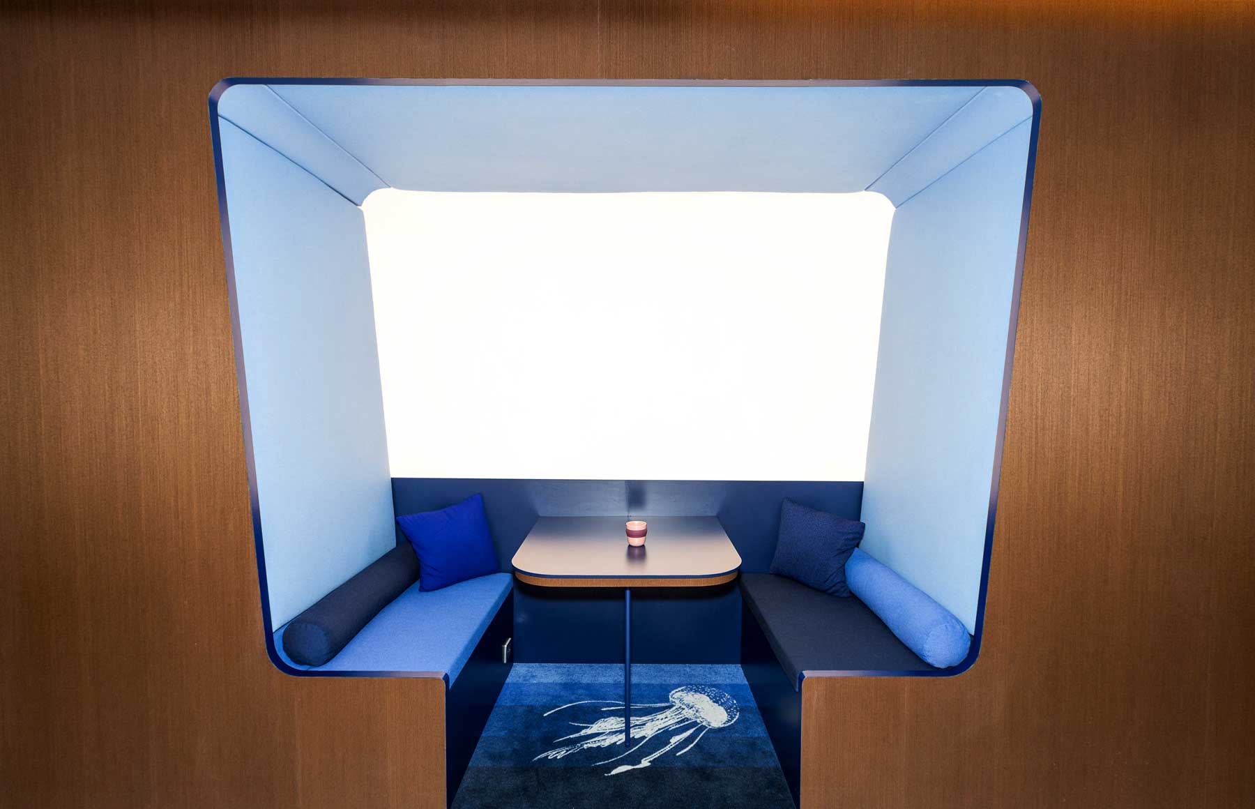 Architecture d'intérieur. Cabines